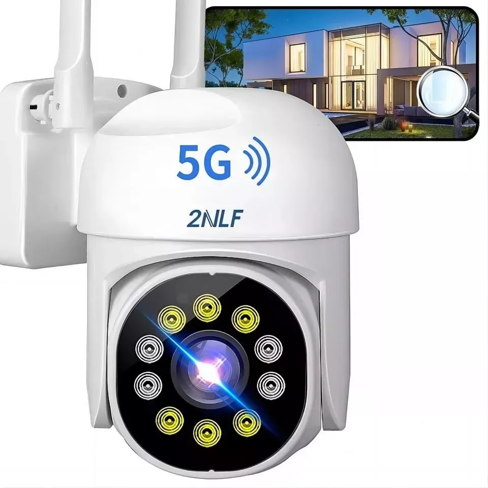 Cámara De Seguridad 2nlf® Wifi Exterior Con Led Alarma